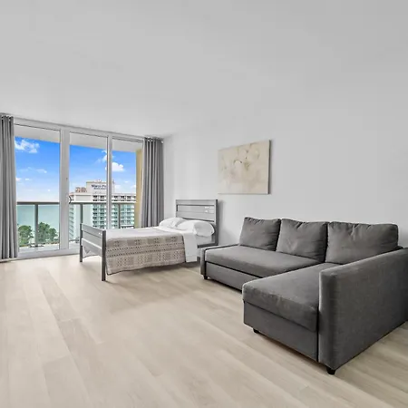 Miami Oceanview Oasis Collins Ave Apartments Free Parking Sunny Isles Beach Exterior photo